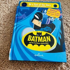 Batman Hallmark The Fun House Jewelry Heist Gift Book Talking Book
